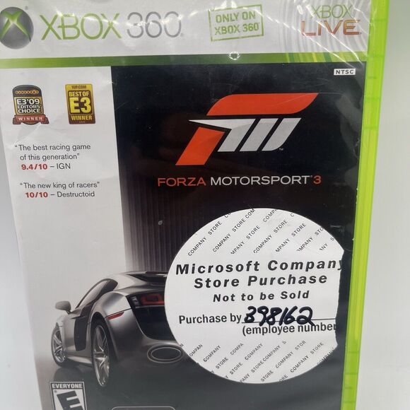Forza Motorsport 3 Xbox 360 CIB Complete Tested & Working - Picture 2 of 8